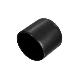 Unique Bargains Vinyl Rubber Screw Thread Bolt Plug Round Tube Insulated Protective Caps 4 Pcs - 1 of 4