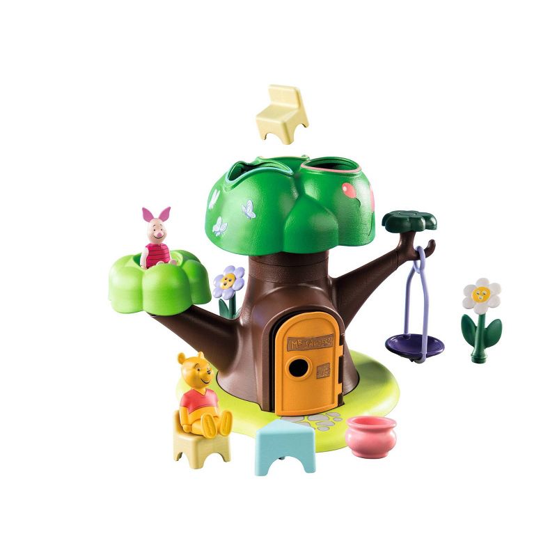 PLAYMOBIL 1.2.3. Disney Pooh and Piglets Tree House, 1 of 11