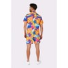 OppoSuits Men's Summer Set - Printed Top And Shorts - 2 of 4