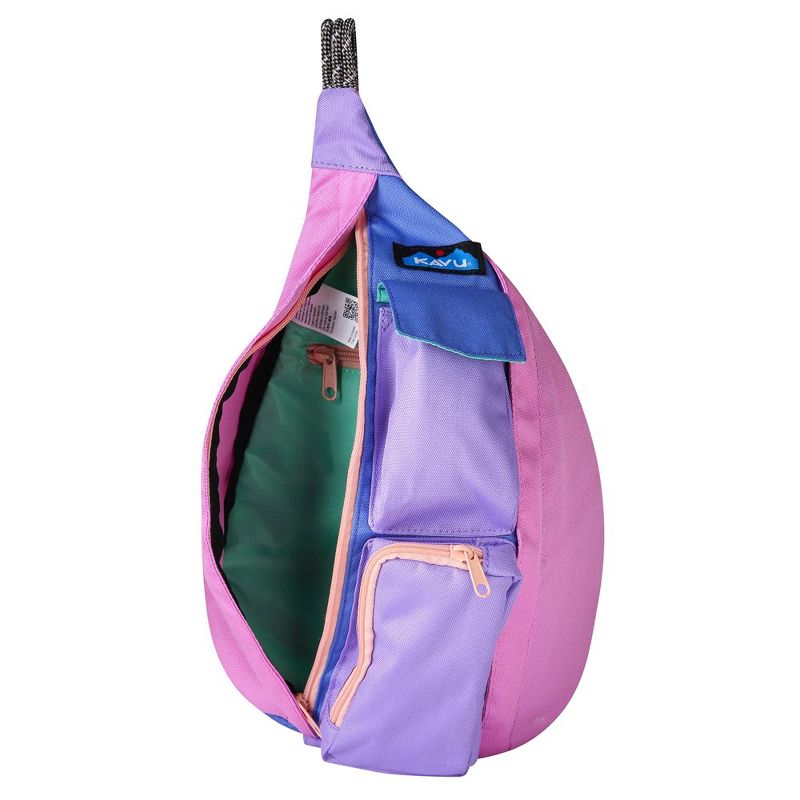 KAVU Mini Rope Sling Bag Polyester Crossbody Backpack, 3 of 4