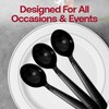 Smarty Had A Party Heavy Weight PP Black Soup Spoon - 2000 pcs - 4 of 4