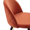 Modway Cordial Performance Velvet Dining Chairs - Set of 2 - 3 of 4