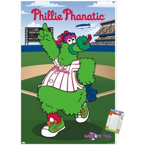 Trends International MLB Philadelphia Phillies - Phillie Phanatic Unframed Wall Poster Prints - 1 of 4