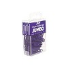 JAM Paper Colored Jumbo Paper Clips Large 2 Inch Purple Paperclips 42186879A - 3 of 3