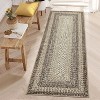 Modern Striped Washable Area Rug - Soft Low Pile Non-Slip Carpet for Living Room Bedroom Office Farmhouse Decor - 3 of 4