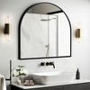PexFix Bathroom Wall Mirror Large Metal Frame Wall Mounted Mirror for Bedroom Living Room Dresser Entryway Decor - 3 of 4
