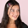 scünci Kids Rounded Metal Snap Clips - Brights - 18pcs - 2 of 4