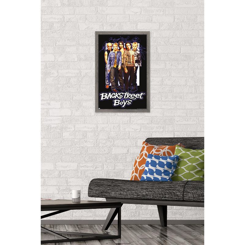 Trends International Backstreet Boys - Signatures Framed Wall Poster Prints, 2 of 7