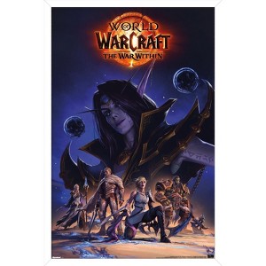 Trends International World of Warcraft: The War Within - Expansion Key Art Framed Wall Poster Prints - 1 of 4
