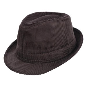 San Diego Hat Company Men's Corduroy Fedora Hat - 1 of 3