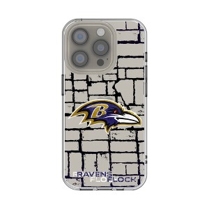 NFL AFC Teams Brick Wall Clear Cell Phone Case for Apple iPhone - 1 of 4