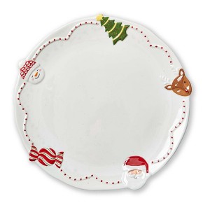 tag Holiday Cheer Round Platter - 1 of 2