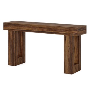 MAYEERTY 63-Inch End Table, Farmhouse Wooden Sofa Table Entryway Table - 1 of 4