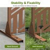 PexFix 72 in. x 47 in. Outdoor Privacy Rectangle Screen Galvanized Steel Panel Divider in Brown - 4 of 4