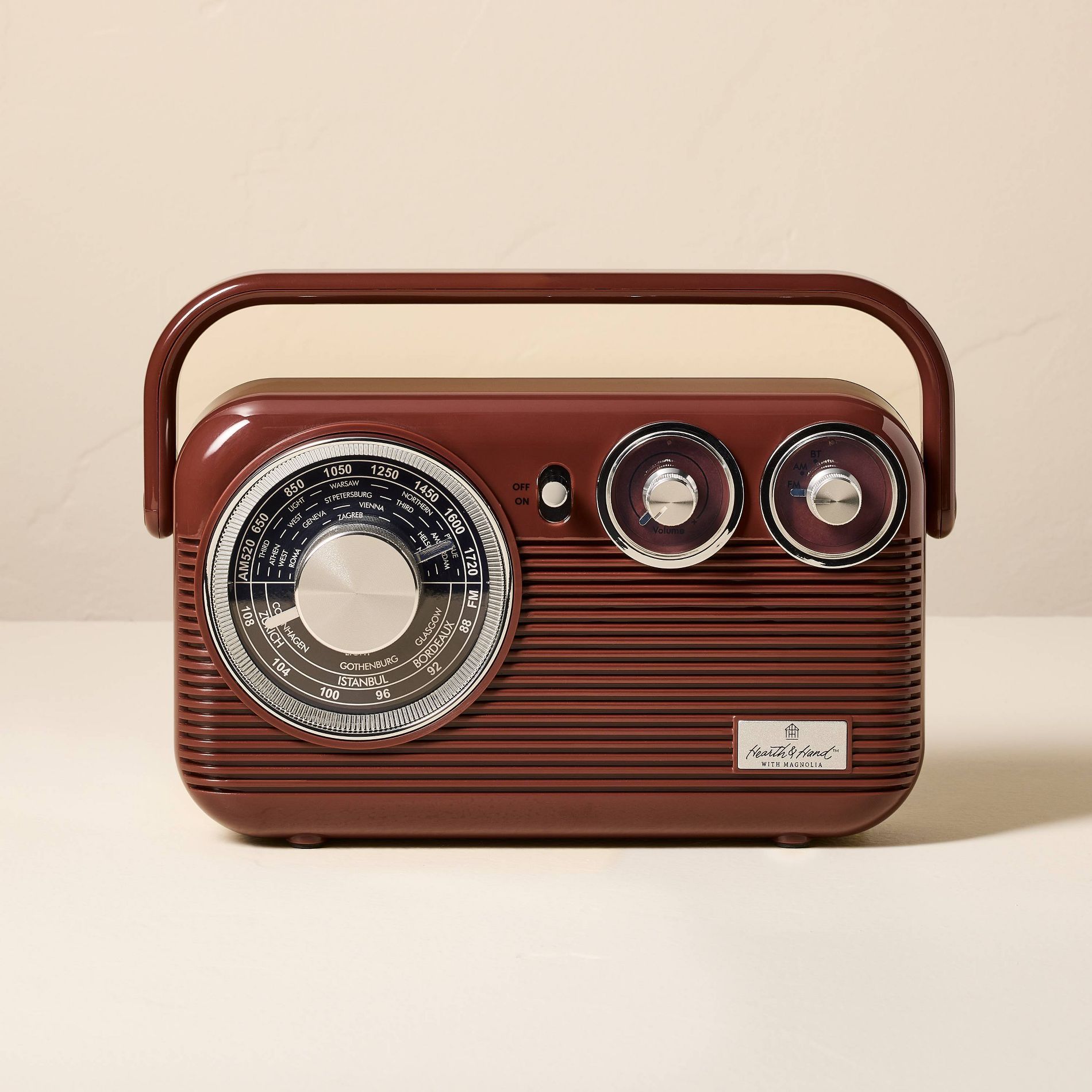 Spectrum Brown Bluetooth Radio - Hearth & Hand™ with Magnolia