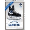 Trends International NHL Vancouver Canucks - Drip Skate 21 Framed Wall Poster Prints - 3 of 4