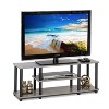 Furinno No Tools 3-Tier TV Stands for TV's up to 50" Entertainment Media Center - 2 of 4