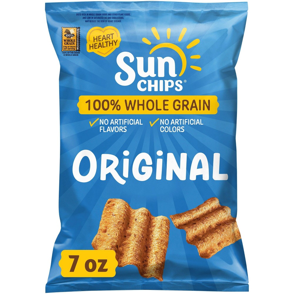 UPC 028400147415 product image for SunChips Original Whole Grain Chips - 7oz: No Artificial Flavors, No Preservativ | upcitemdb.com