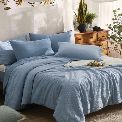 BAGOKIE Bed in a Bag 5/7-Pieces Comforter Set with Comforter, Sheets, Pillowcase & Shams