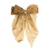 Unique Bargains Bow Ribbon French Barrette Hair Clips Hairdo Clip 1 Pc - 4 of 4