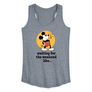 Women's - Disney - Mickey & Friends Graphic Racerback Tank - 1 of 4