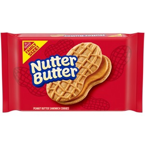 Nutter Butter Peanut Butter Sandwich Cookies - Family Size - 16oz - 1 of 4
