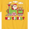 Boys' - Instant Message - Who Tooted Christmas Train Christmas Short Sleeve Graphic T-Shirt - 2 of 4