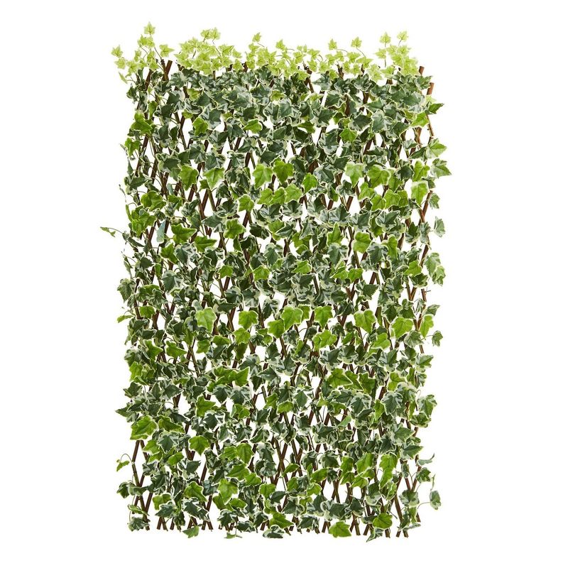 Nearly Natural 39-in English Ivy Expandable Fence UV Resistant & Waterproof, 2 of 4