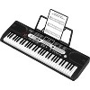 61 Key MK4 Keyboard Piano For Beginners-Portable Electronic Piano With Speakers-Stand-Bench-Headphones-Tablet Stand - 3 of 4