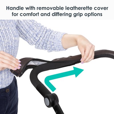 Dash Grey Modular Single to Double Stroller with Bassinet