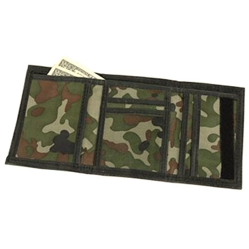 Fun Express Army Camouflage Wallet Nylon Velcro Trifold Kids Wallets for Boys Camo Hunting (1), 2 of 5