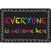 Smart Poly® Computer Mouse Pad, 8" x 10", Everyone is Welcome Here, Chalk Loop, Pack of 10 - 2 of 2