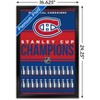 Trends International NHL Montreal Canadiens - Champions 23 Framed Wall Poster Prints - 3 of 4