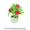 Unique Bargains Artificial Plants Plastic 3.15"x3.15"x4.33" 1 Pcs - 3 of 4