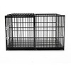 Okak 61IN Extra Large Dog Crate with Heavy Duty Metal Frame, Dog Kennel with Front Door and Roof Door, Dog Cage for Large Dogs, Black - 4 of 4