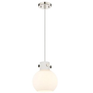 Newton Sphere - 1 Light Pendant In Industrial Style-9.13 Inches Tall and 8 Inches Wide - 1 of 1