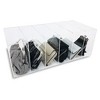OnDisplay Deluxe 6-Slot 22" Clear Acrylic Purse Organizer for Closet Shelves | 10" Deep Handbag Storage (10" Deep) - 4 of 4