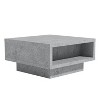 Galano Pedestal Coffee Table with Hidden Lift-Top Storage 31.5" W x 31.5" D x 16.0" H - 4 of 4