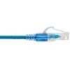 Monoprice Cat6A Patch Ethernet Cable 3 Feet Blue UTP, 30AWG, 10G, Pure Bare Copper, Snagless RJ45, For Computer Network Cable, LAN, Modem, Router - 4 of 4