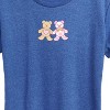 Women's - Instant Message - Bear Patches Short Sleeve Graphic T-Shirt - 2 of 4