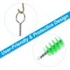 Unique Bargains Flexible Durable Stainless Steel Nylon Tube Cleaning Brush 10 Pcs - 3 of 4