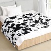 PiccoCasa 300GSM Lightweight Cute Comfy Fleece Flannel Throw Blankets 1 Pc - 4 of 4