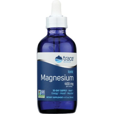 Trace Minerals Ionic Magnesium 400 mg 4 fl oz Liq.