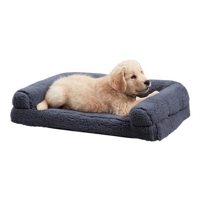 Millie Faux Shearling Sofa Dog Bed