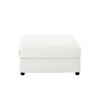 Sapphtopaz Storage Ottoman Footrest Upholstered Ottoman with Storage Shoe Bench Vanity Stool for Living Room, Bedroom, Entryway - 3 of 4