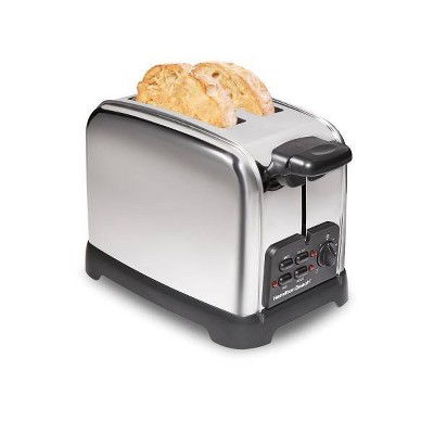 Hamilton Beach Stainless Steel 2-Slice Wide Slot Toaster