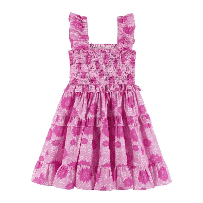 Andy & Evan  Toddler Floral Tiered Maxi Dress, 3 of 6