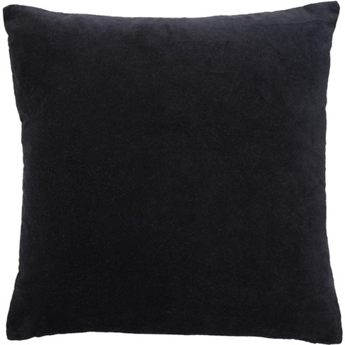 Mina Victory Sofia Solid Velvet Reversible 20" x 20" Indoor Throw Pillow - image 1 of 4