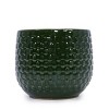 Set of 3 Modern Round Ceramic Planter Pots with Drainage Hole, Matte Ceramic Flower Pots for Windowsills, Patio, or Garden–The Pop Home - 3 of 4