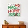 Creative Products There's No Place like Home for the Holidays Typography 16 x 16 Canvas Wall Art - 4 of 4